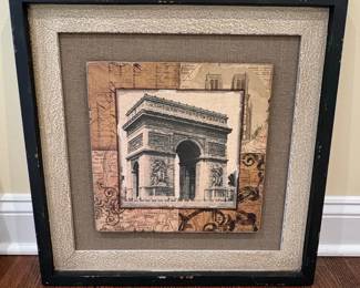 Uttermost Arc de Triomphe Framed Wall Art