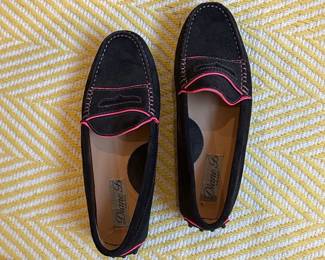 Diane B. Milano Suede Loafers