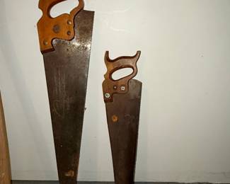 Vintage Hand Saws Set of