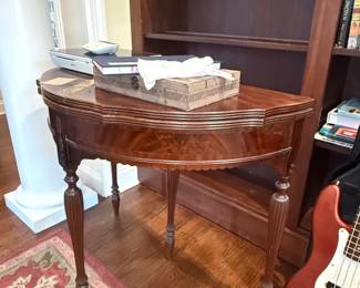 Antique Mahogany FlipTop Game Table second image