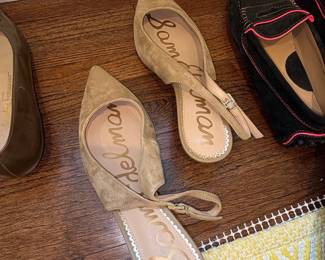 Sam Edelman Bianka Suede Slingback Heels