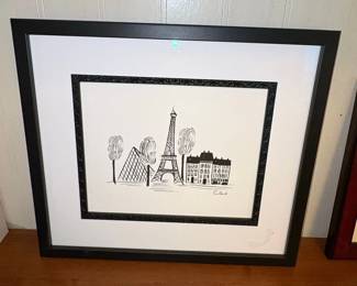 Parisian Scene Artwork by Cubonel