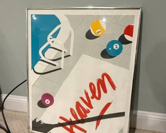 s Billiard Print second image