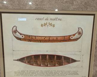 Canot de Maitre Framed Print third image