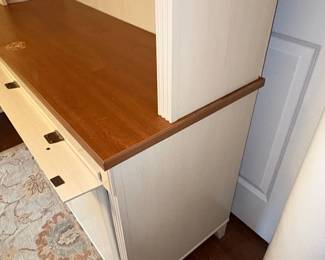 Country Style Desk with Hutch third image