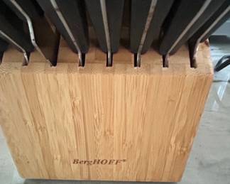BergHOFF Piece Kitchen Set with Wood Block