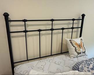 Hillsdale Furniture Providence Black Metal Twin Headboard