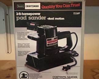 Sears Craftsman or horsepower Dual Motion Pad Sander