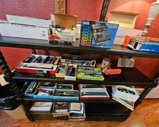 Lots of model trains