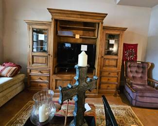 Ethan Allen wall unit in 3 pieces sold separately