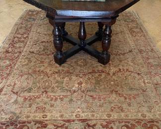 Stunning Geometric Table & Fabulous Rug