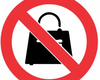 Please No Purses, Strollers or Backpacks