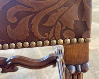 Leaf Design w/Studs Detail 