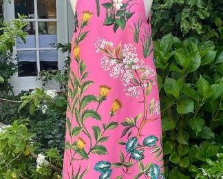 Oscar de la Renta Floral Dress