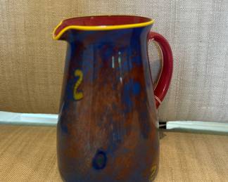 Art Glass Pitcher