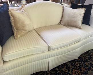 Chippendale Style Camel Back Sofa by Sherrill
