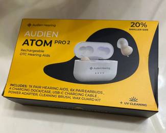 Atom Hearing Aids with Battery