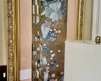 Vintage Print " The Kiss" by Gustav Klimt