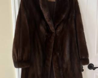 Dark Brown Mink Jacket