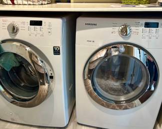 Samsung Washer and Dryer