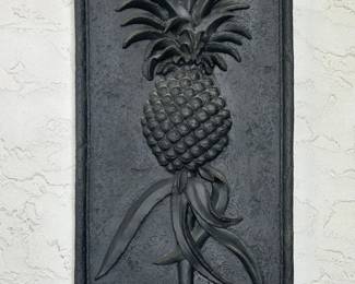 Pineapple Plaque Wall Decor