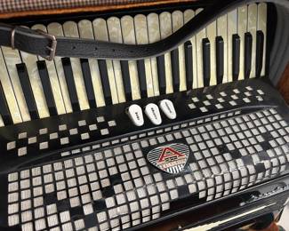 Vintage Excelsior Accordion with Case