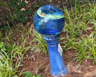 Gazing Ball with Pedestal