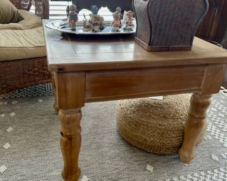 Pine End Table, Small Coffee Table