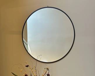 Contemporary Round Mirror