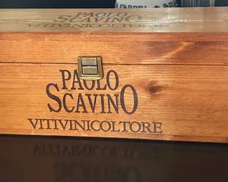 Vintage Wine Box by Paolo Scavino