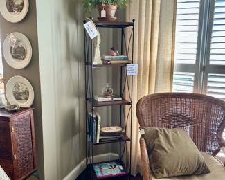 Wood Iron Etagere