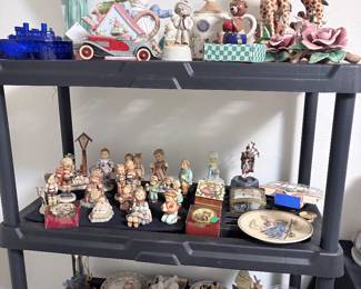 Fitz & Floyd, Vittorio Sabadin Capidomonte, Goebel, Trinket boxes