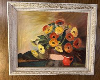Vintage kitschy art, Mozelle Smith