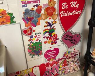 Vintage Valentine’s Decorations