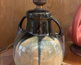 Fulper Pottery Amphora vase, vintage