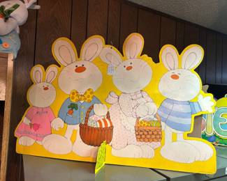 1976 Easter Hallmark display, large