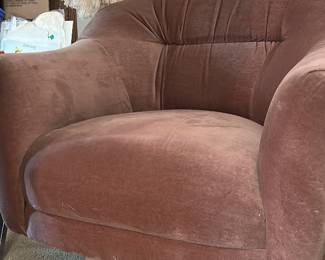 Vintage Kay Chair Co. (Van Buren, AR), barrel style swivel chair