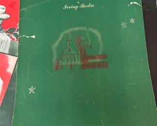 Irving Berlin’s White Christmas sheet music 1942