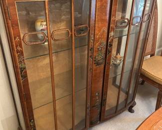 Turnidge curio cabinet Asian-inspired decor & theme