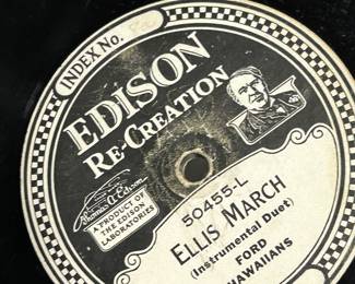 vintage Edison Records