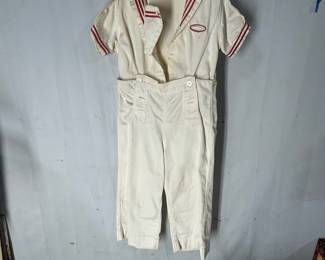 vintage kid sailor outfit