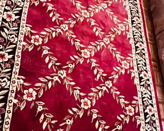 Burgundy Rug