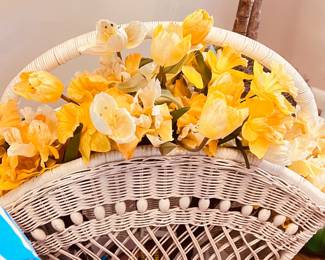 Wicker Magazine Rack 