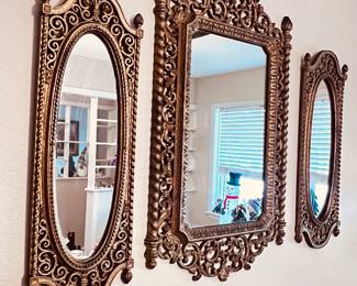 VINTAGE MID CENTURY,  Home interior Mirrors 