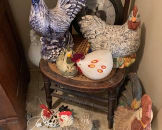 chickens and roosters