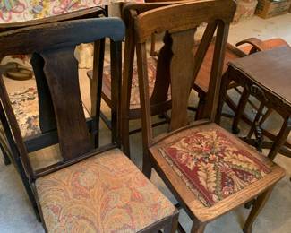 oak chairs