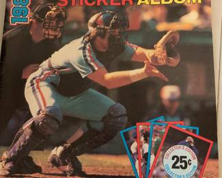 1982 Baseball sticker album