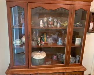 vintage china cabinet