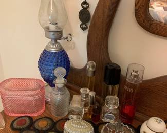 perfume and bottles