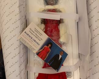 Michelle Obama inauguration doll -never out of the box
